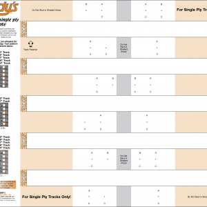 2.86 Pitch Single-Ply Track Template