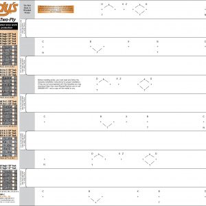 2.86 Pitch Two-Ply Template